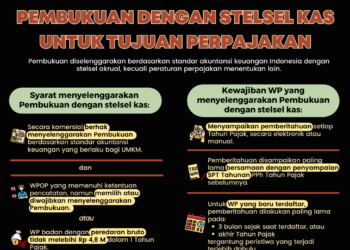 Pembukuan dengan Stelsel Kas untuk Tujuan Perpajakan