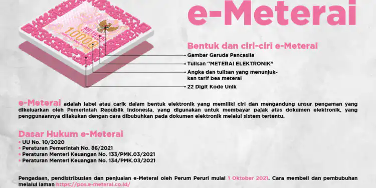 Mari Berkenalan dengan E-Materai - Pratama Institute