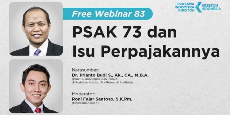 PSAK 73 dan Isu Perpajakannya