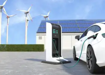 Ilustrasi kendaraan elektrik
