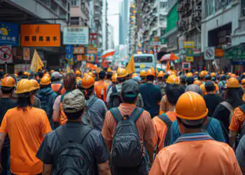 Ilustrasi informal workers atau pkerja informal