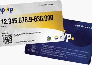 Ilustrasi kartu NPWP