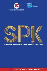 Standar Pengungkapan Keberlanjutan SPK yang efektif 1 Januari 2027